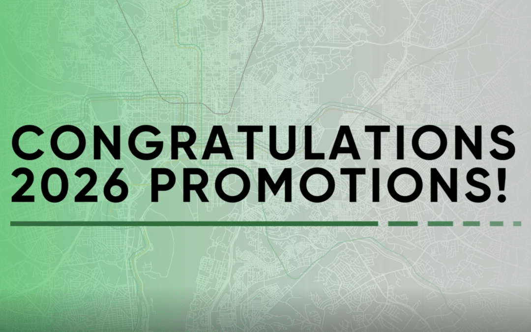 Congrats on New Promotions for 2026